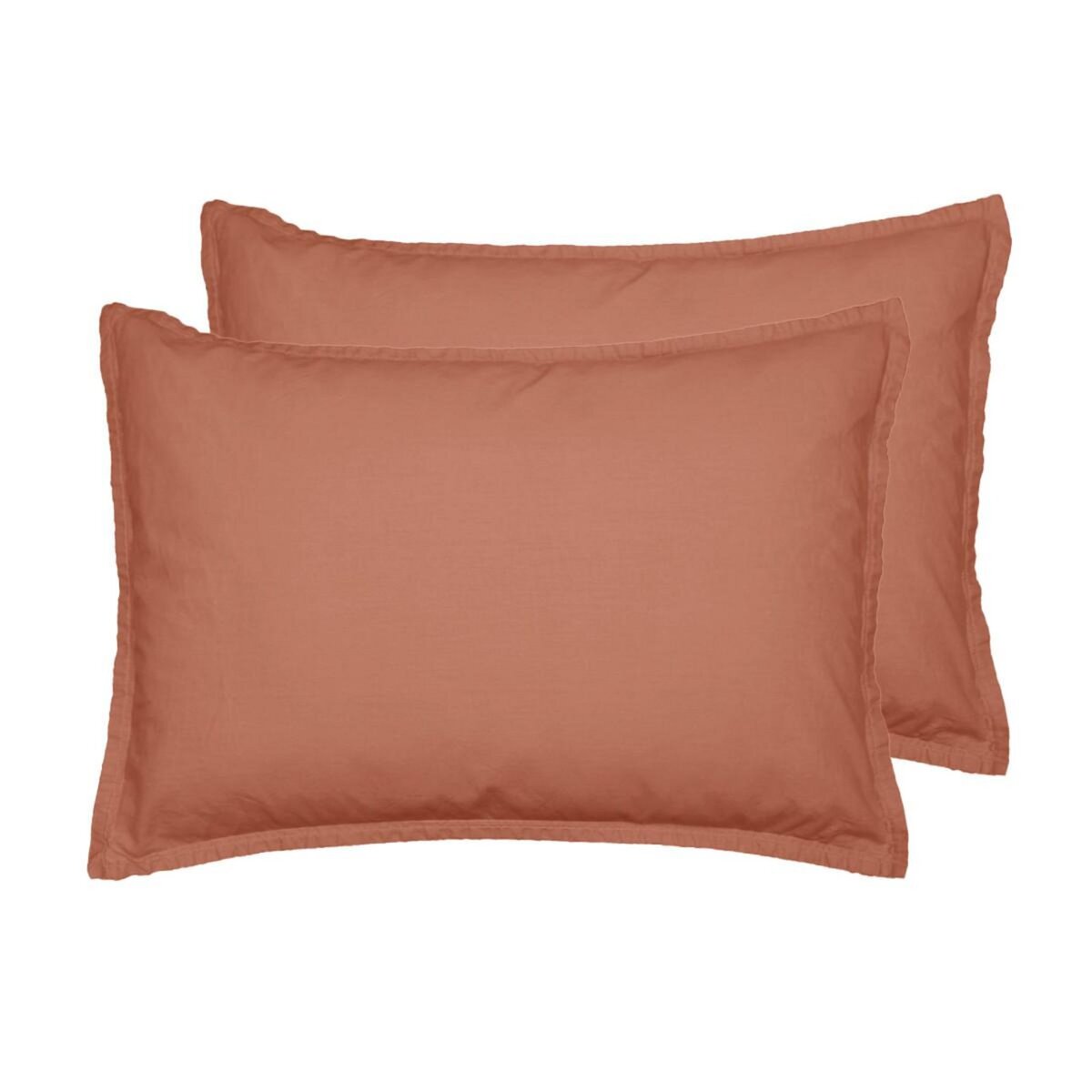 Sensei Maison Lot de 2 taies d'oreiller en coton STUDIO