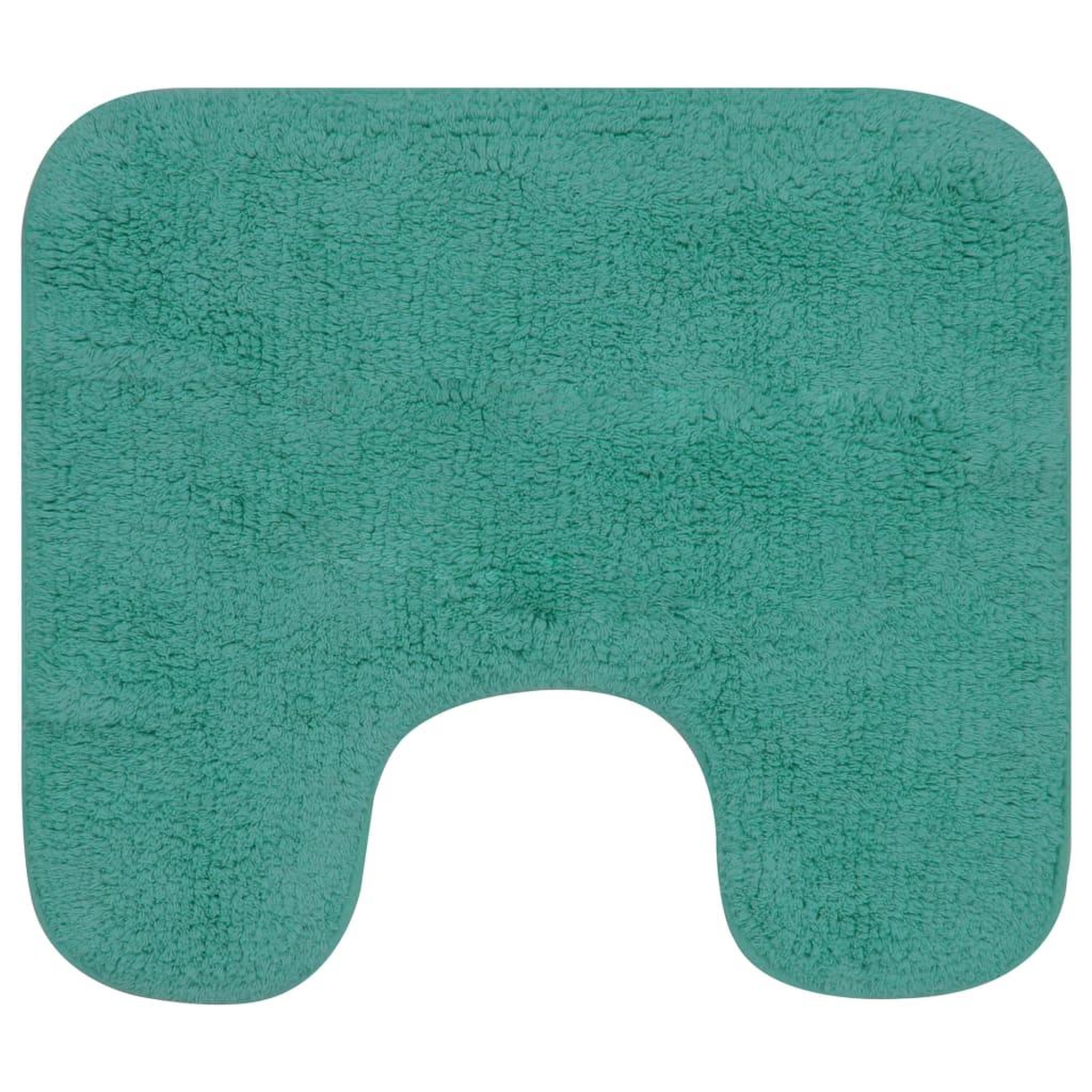 Voir la diapositive 3 : VIDAXL Tapis de salle de bain 2 pcs Tissu Turquoise