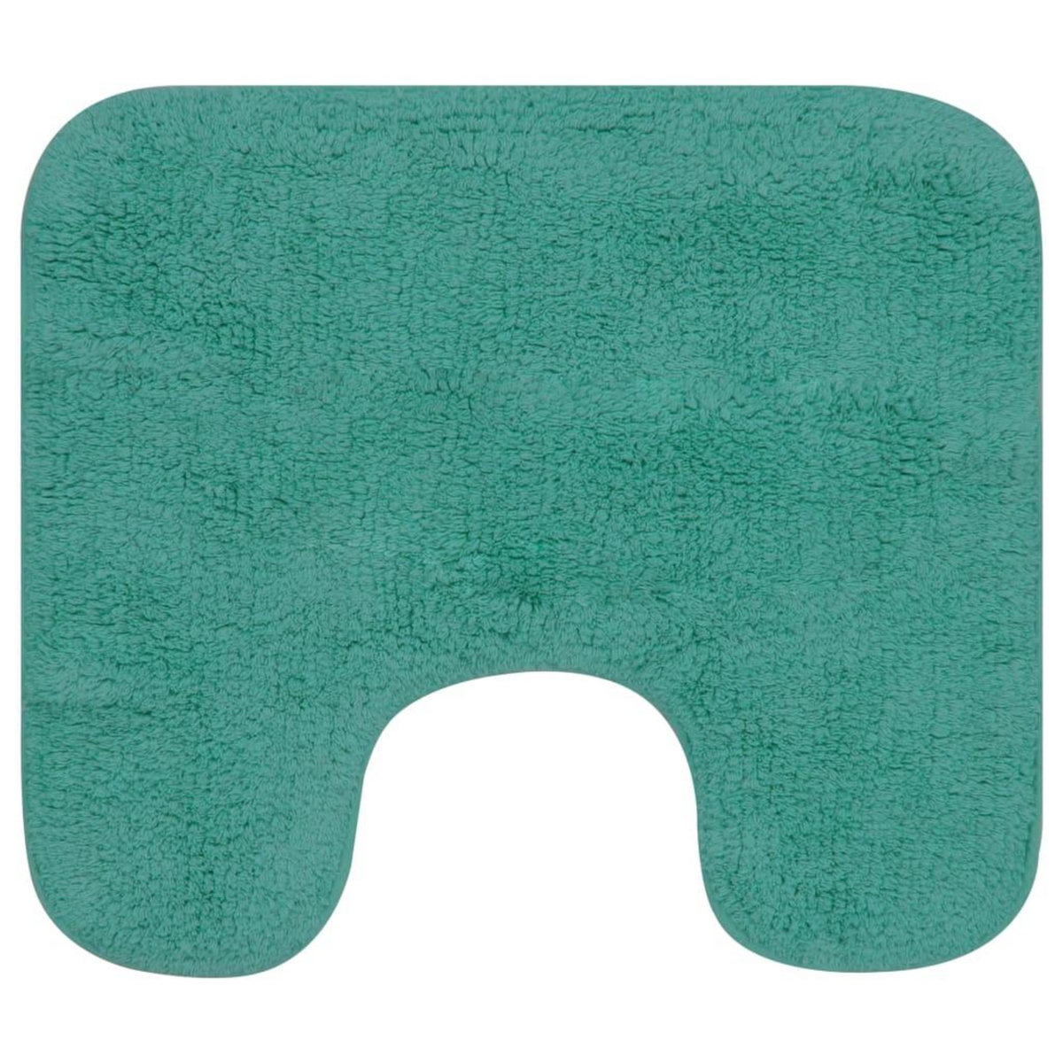 VIDAXL Tapis de salle de bain 2 pcs Tissu Turquoise