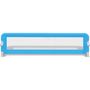 Voir la diapositive 4 : VIDAXL Barriere de lit de securite pour tout-petits 2pcs Bleu 150x42cm