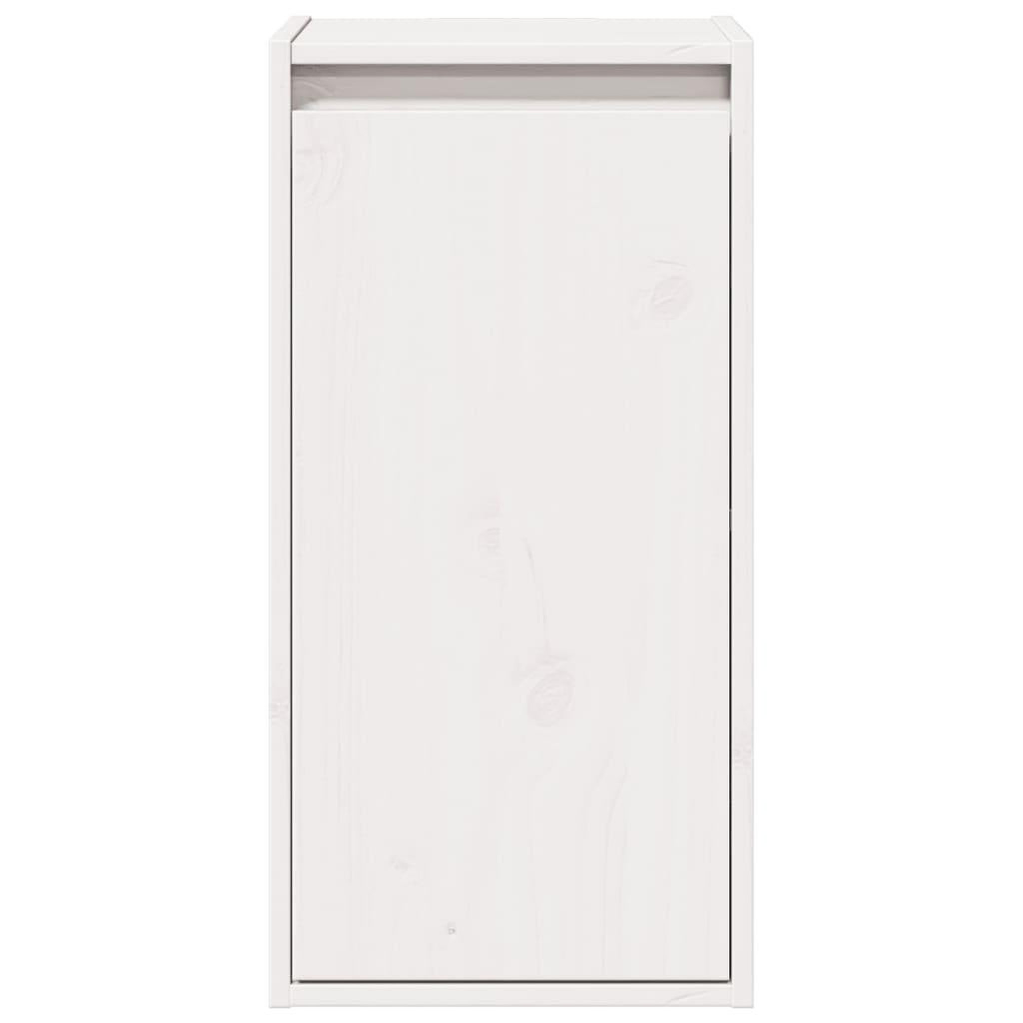 Voir la diapositive 4 : VIDAXL Armoire murale Blanc 30x30x60 cm Bois de pin massif