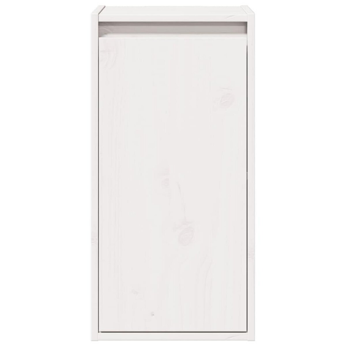 VIDAXL Armoire murale Blanc 30x30x60 cm Bois de pin massif