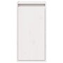Voir la diapositive 4 : VIDAXL Armoire murale Blanc 30x30x60 cm Bois de pin massif
