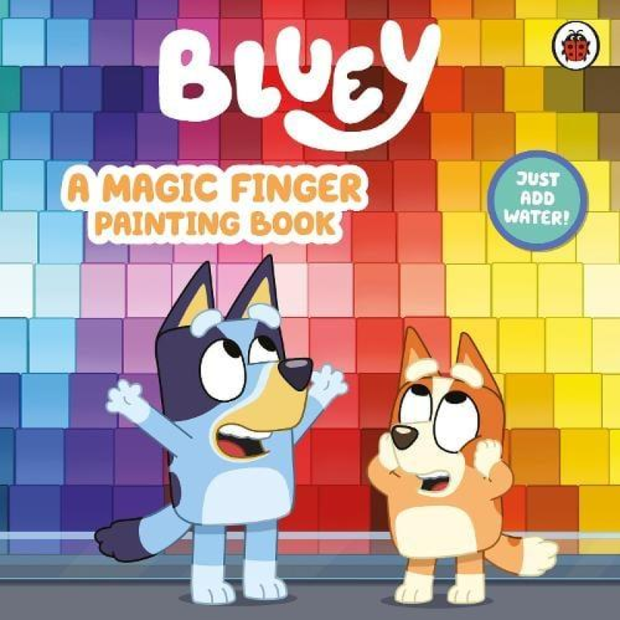 LIVRES Bluey: A Magic Finger Painting Book