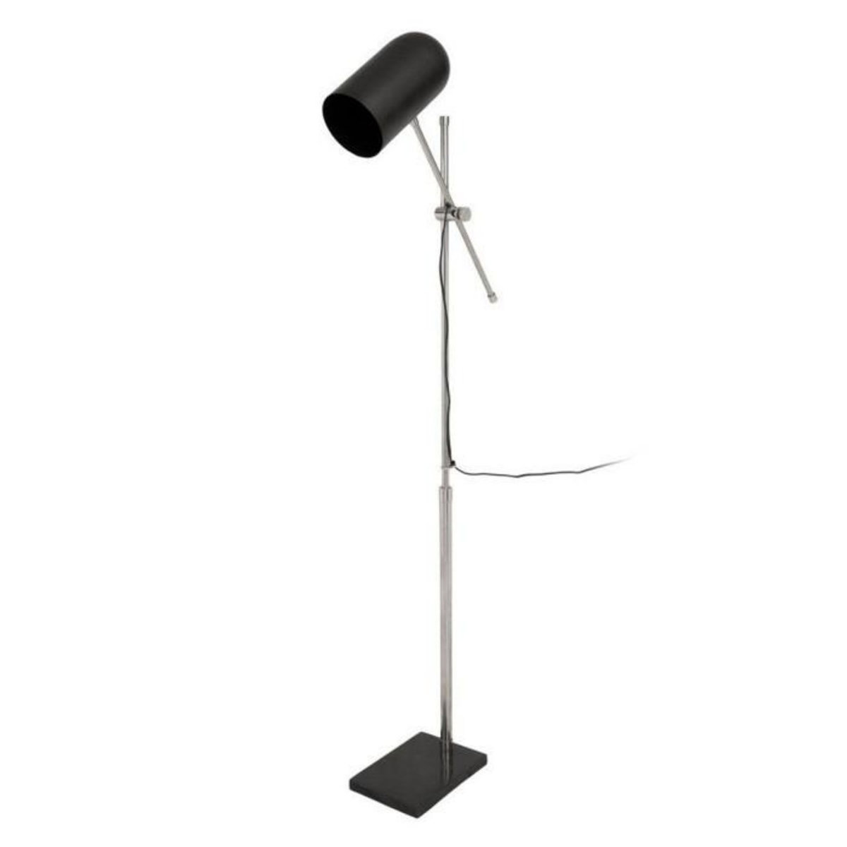 Paris Prix Lampadaire Industriel  Celeste  142cm Noir & Argent