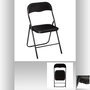 Voir la diapositive 5 : TOILINUX Lot de 2 Chaises pliantes en PVC