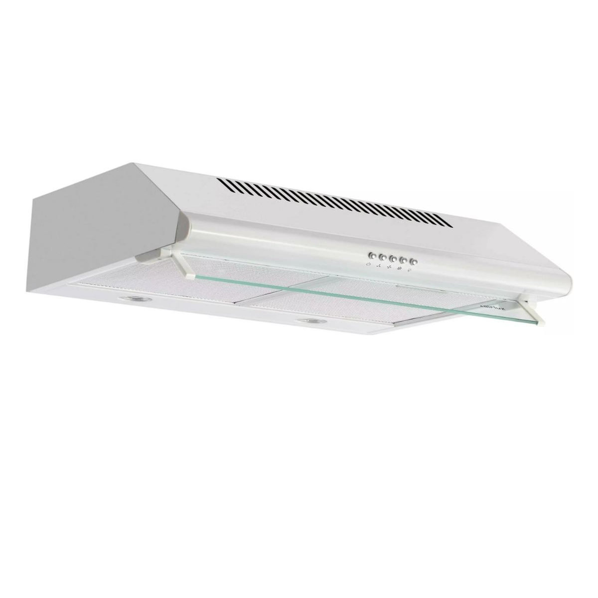 Airlux Hotte visière 60cm 322m3/h blanc - AHC632WH