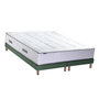 Voir la diapositive 1 : IDLITERIE Ensemble matelas Ressorts 7 zones H28cm + sommier PALACIO 2 FABRICATION FRANCAISE