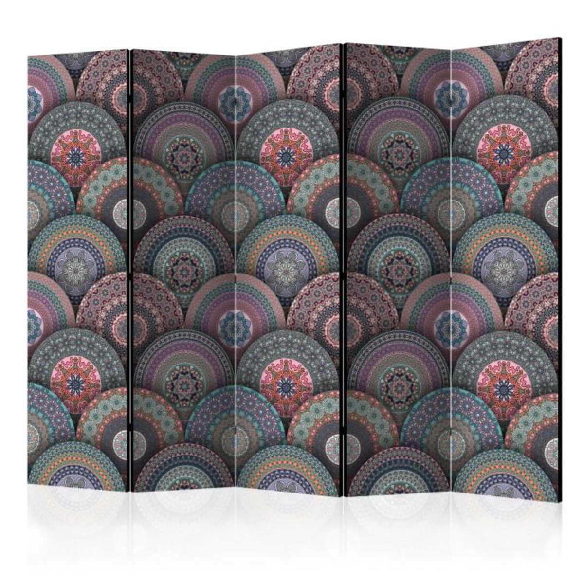 Paris Prix Paravent 5 Volets  Oriental Kaleidoscope  172x225cm