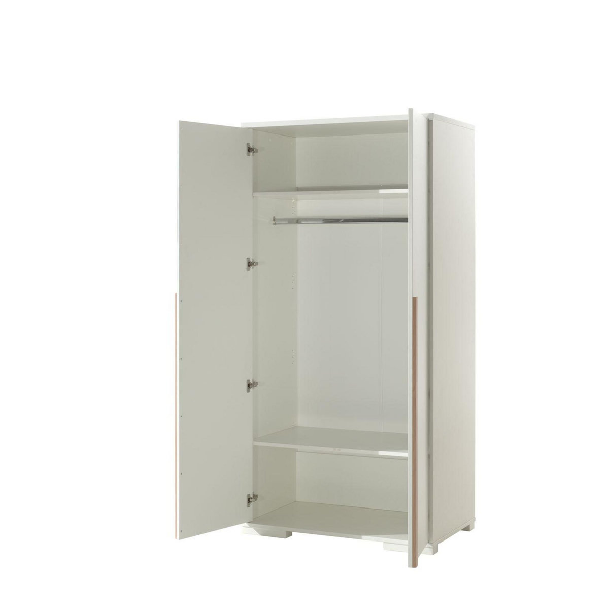 Armoire 2 portes avec penderie AIMY