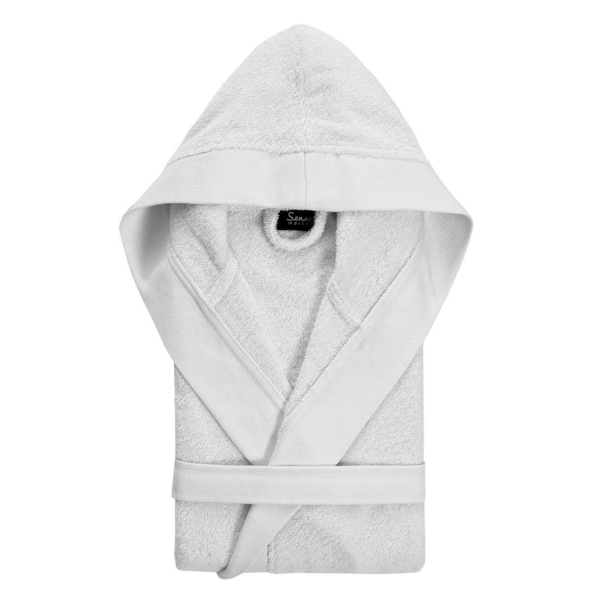 Voir la diapositive 4 : Sensei Maison Peignoir mixte à capuche uni 420 g/m² BOXER