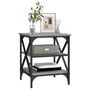 Voir la diapositive 4 : VIDAXL Table d'appoint Sonoma gris 40x42x50 cm Bois d'ingenierie