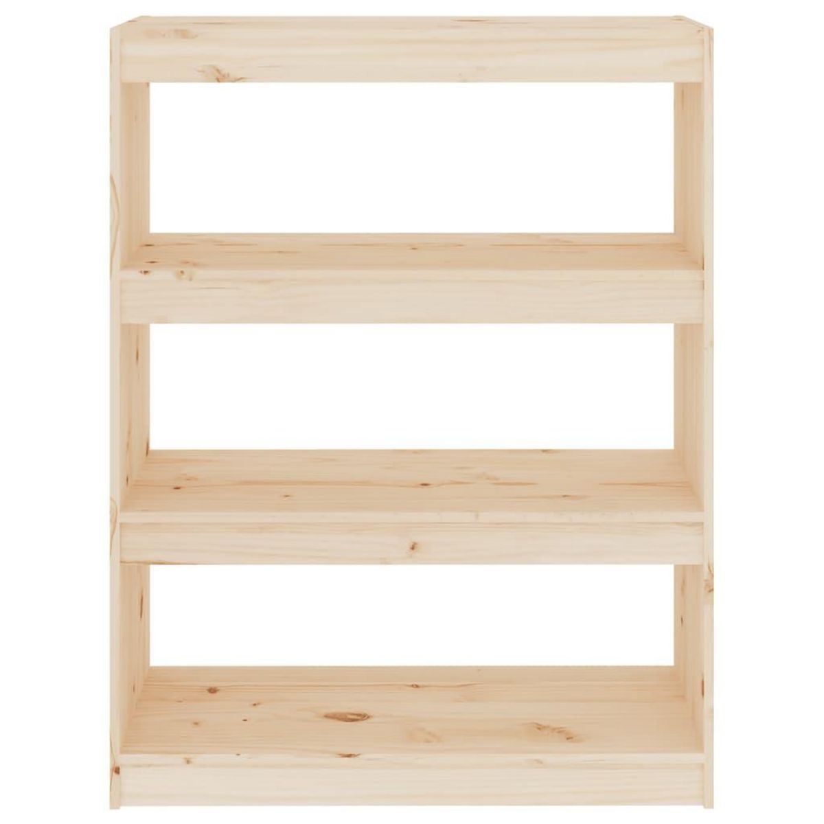 VIDAXL Bibliotheque/Separateur de piece 80x30x103,5 cm pin massif