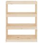 Voir la diapositive 5 : VIDAXL Bibliotheque/Separateur de piece 80x30x103,5 cm pin massif