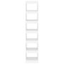 Voir la diapositive 5 : VIDAXL Bibliotheque/Separateur de piece Blanc 40x30x198 cm