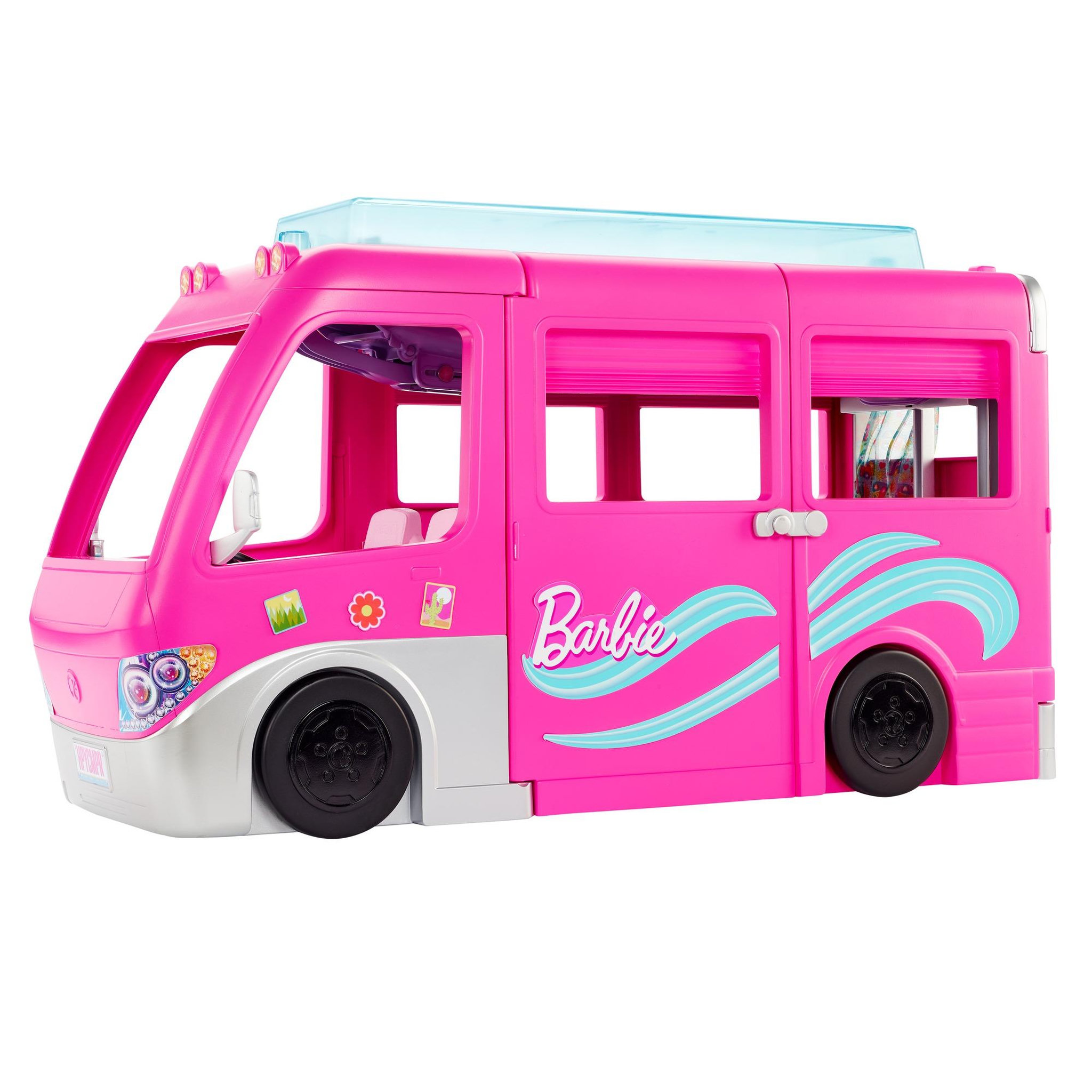 Voir la diapositive 1 : BARBIE Méga camping car de Barbie 