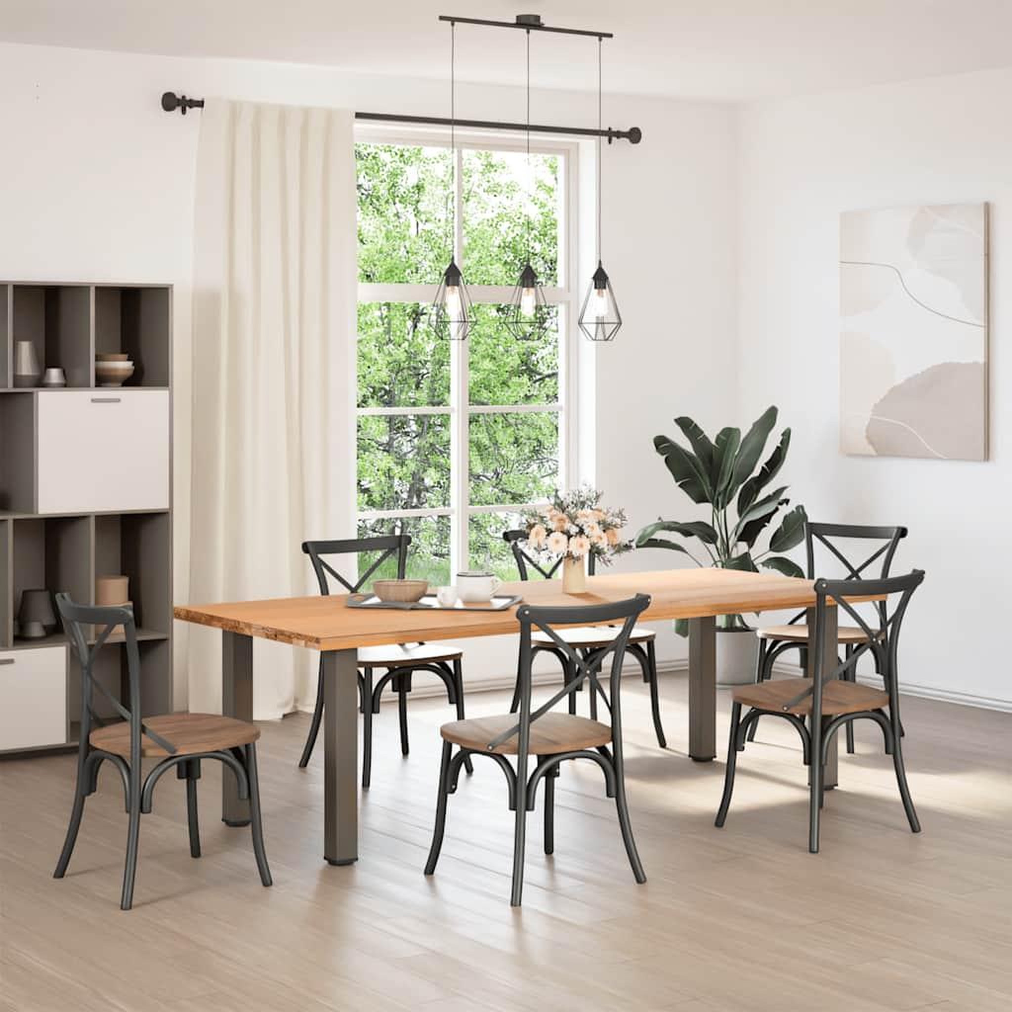 Voir la diapositive 3 : VIDAXL Pieds de table basse acier naturel 4 pcs 72-74 cm acier