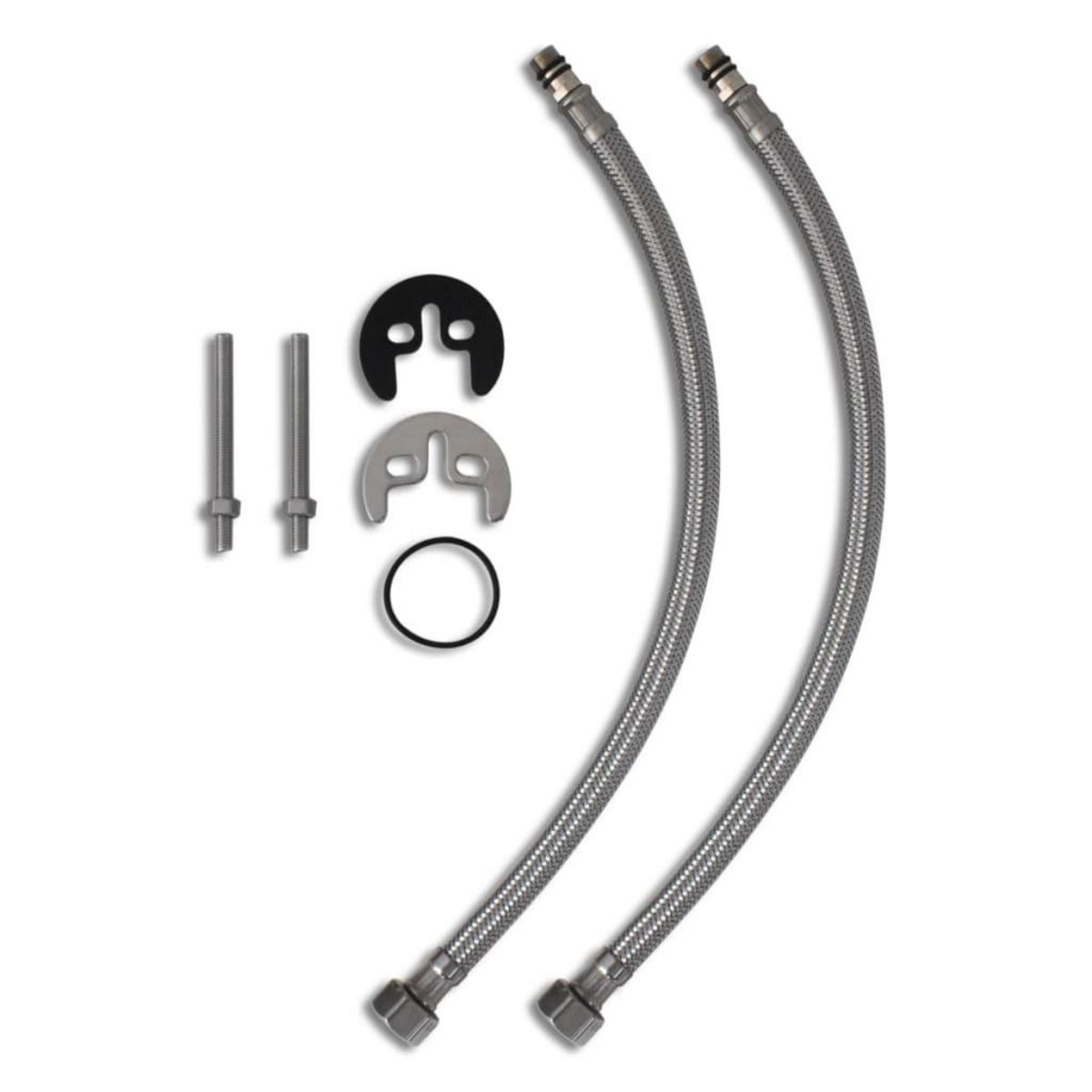 VIDAXL Robinets de bidet 2 pcs Chrome