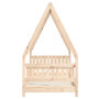 Voir la diapositive 5 : VIDAXL Cadre de lit pour enfant 80x160 cm bois de pin massif