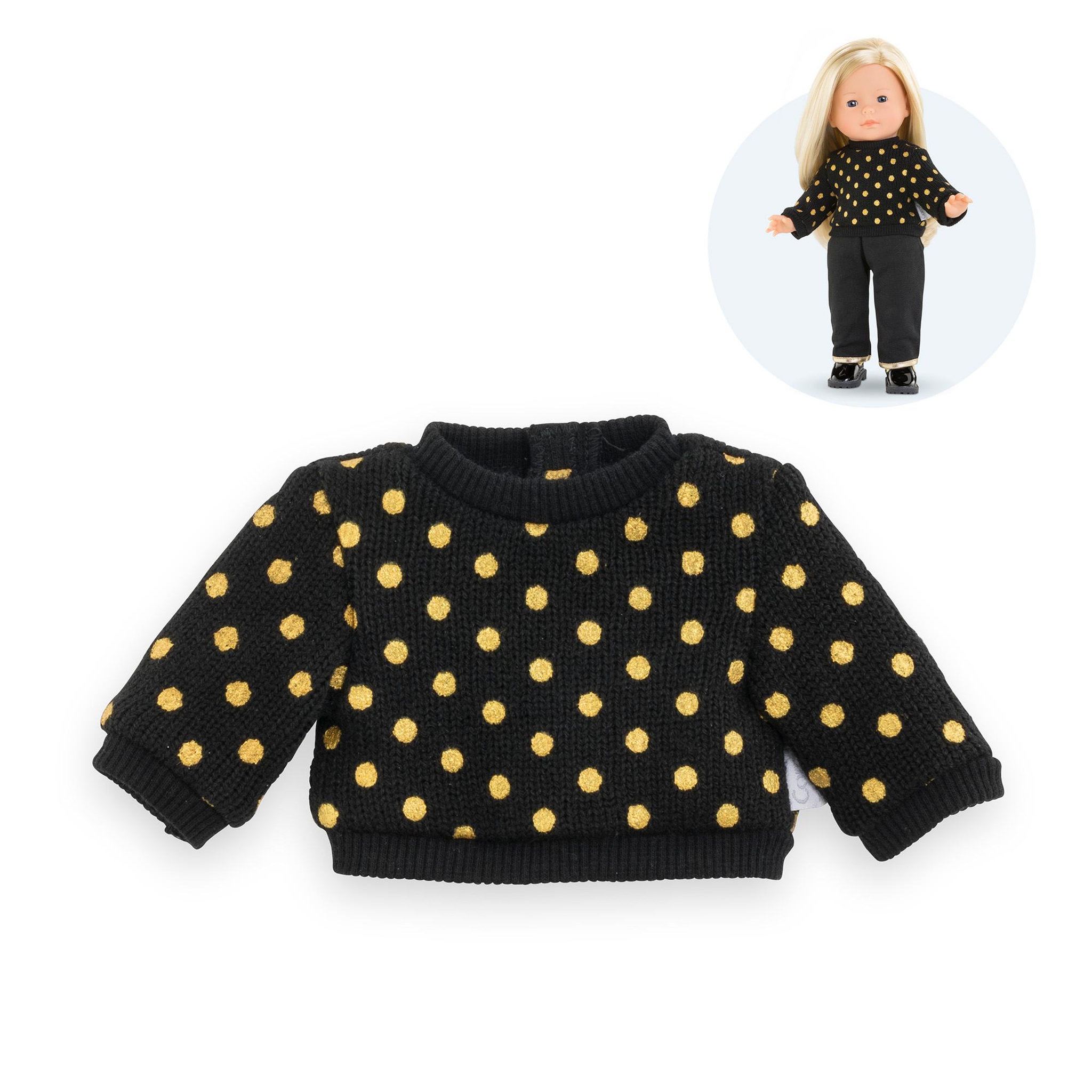 Voir la diapositive 1 : Corolle Pull Couture pour poupée ma Corolle