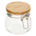 FIVE Bocal en Verre  Wording  0,5L Transparent