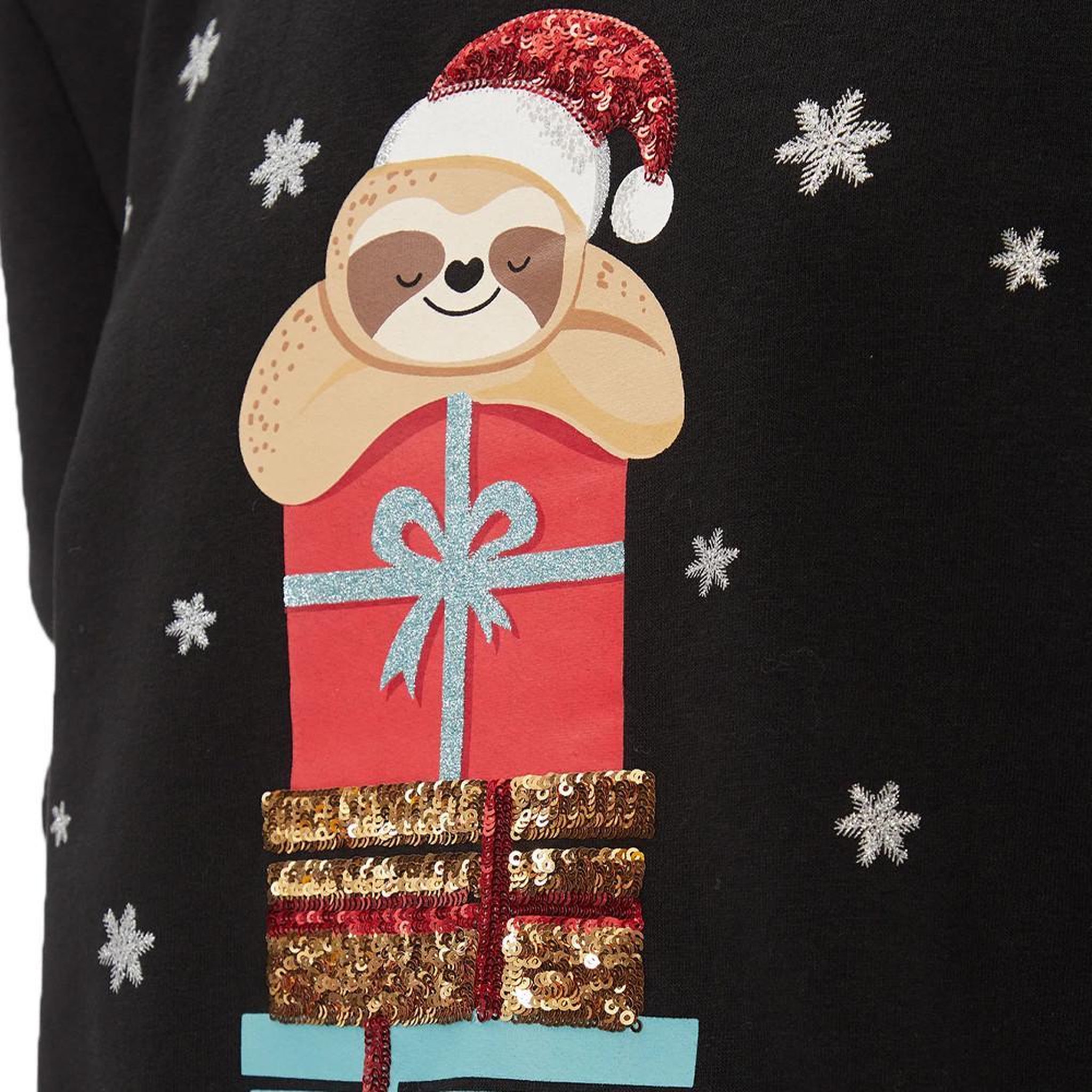 Voir la diapositive 4 : Only Sweat de Noel Noir Femme Only Onlyda Christmas