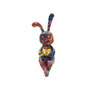 Voir la diapositive 2 : Paris Prix Lapin Cœur en Résine  Psyco  23cm Multicolore