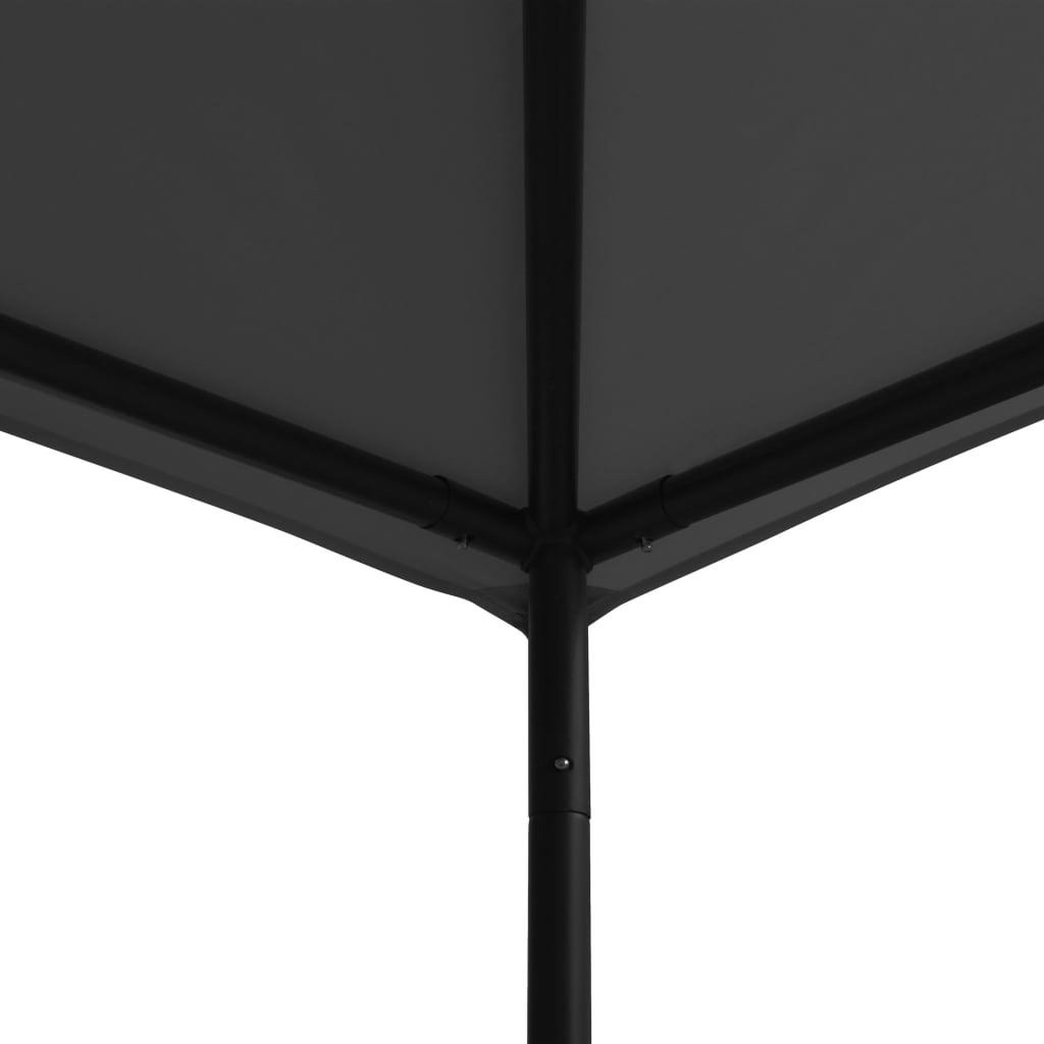Voir la diapositive 3 : VIDAXL Tonnelle 3x3 m Anthracite Tissu et acier 180 g/m^2