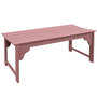 Voir la diapositive 1 : OUTSUNNY Banc de jardin 2 places assise à lattes dim. 115L x 50l x 45H cm bois de jarrah