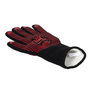 Voir la diapositive 1 : Paris Prix Gant Anti Chaleur  Barbecue  32cm Rouge & Noir