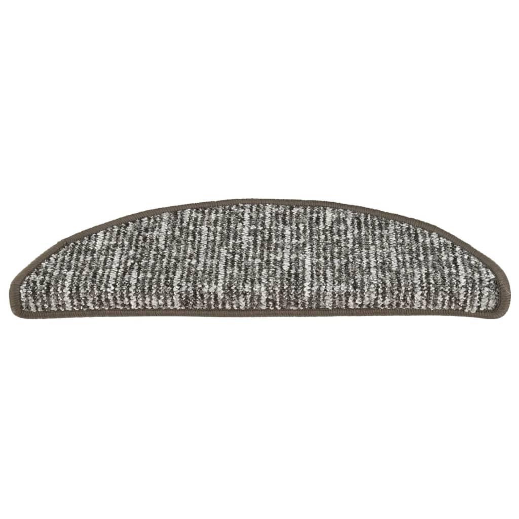 Voir la diapositive 5 : VIDAXL Tapis de marches d'escalier 15 pcs Anthracite 56x17x3 cm