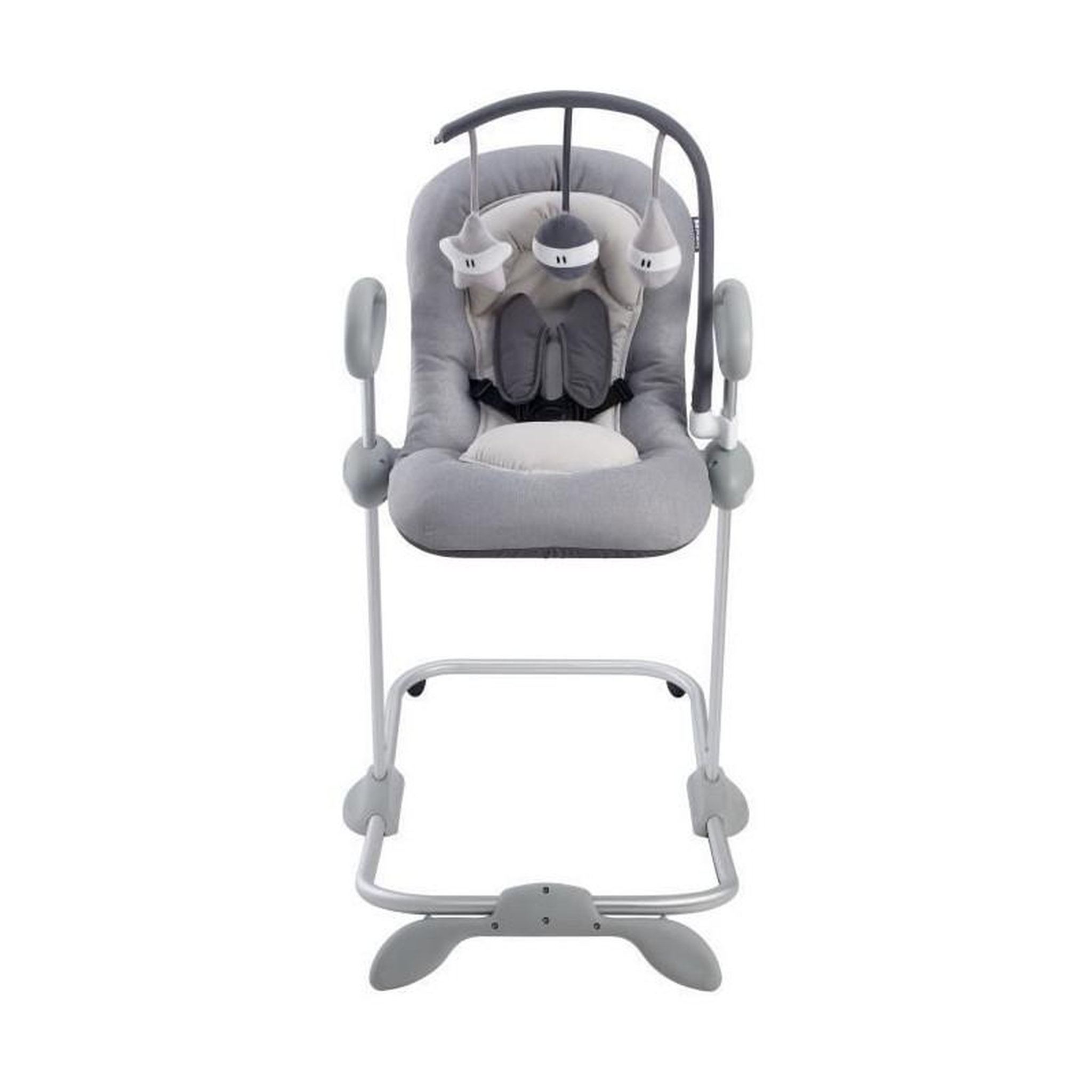 Voir la diapositive 3 : BEABA BEABA Transat Up+Down III heather grey
