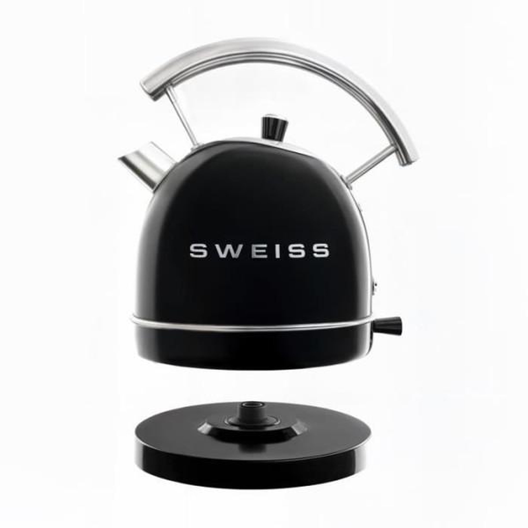 Voir la diapositive 6 : SWEISS Bouilloire VINTAGE NOIR KTL9