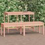 Voir la diapositive 1 : VIDAXL Banc de jardin a 2 places 159,5x44x45 cm bois massif de douglas