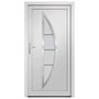 Voir la diapositive 3 : VIDAXL Porte d'entree Blanc 88x200 cm PVC