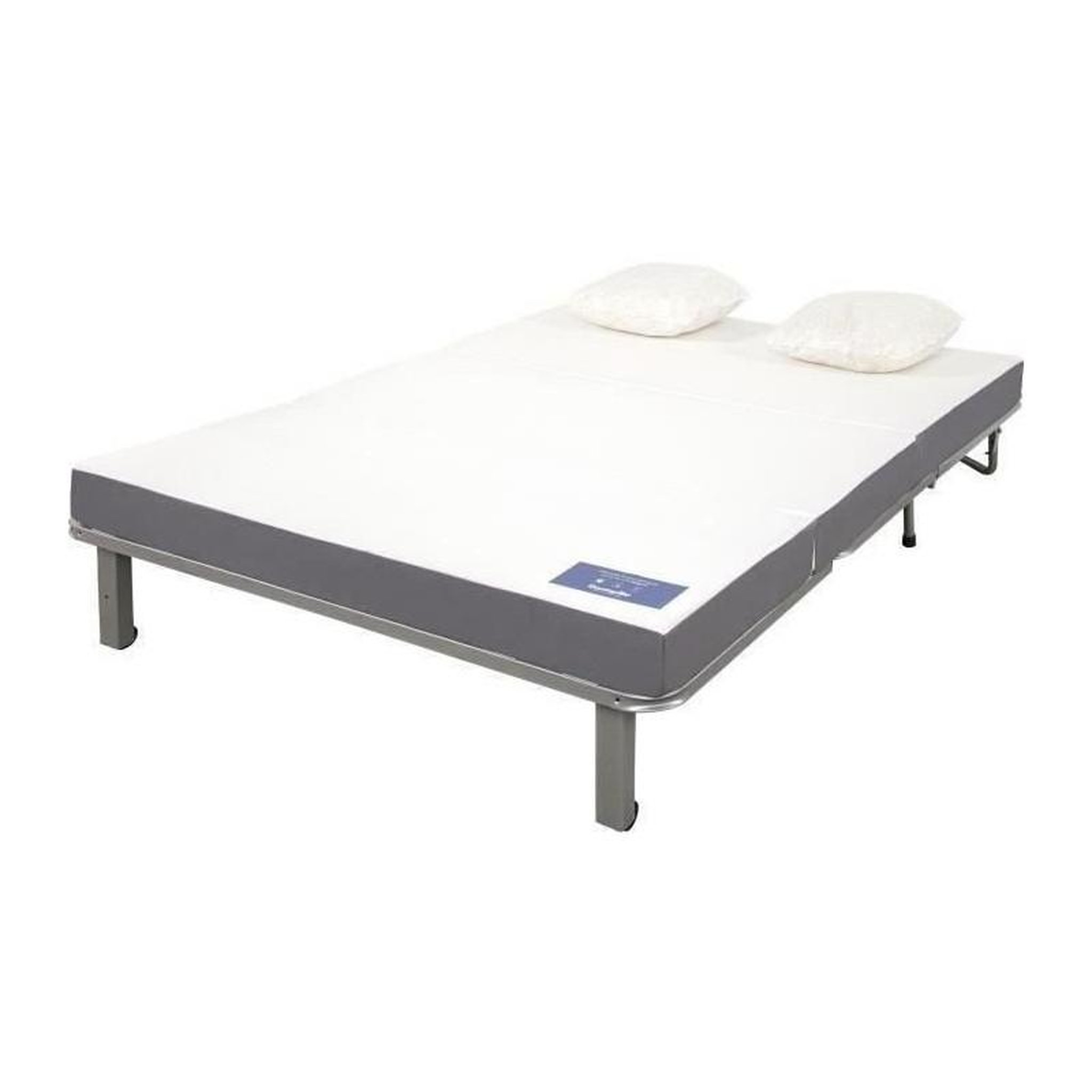 Voir la diapositive 6 : DUNLOPILLO DUNLOPILLO Banquette BZ 2 places - Gris - ReVEUR