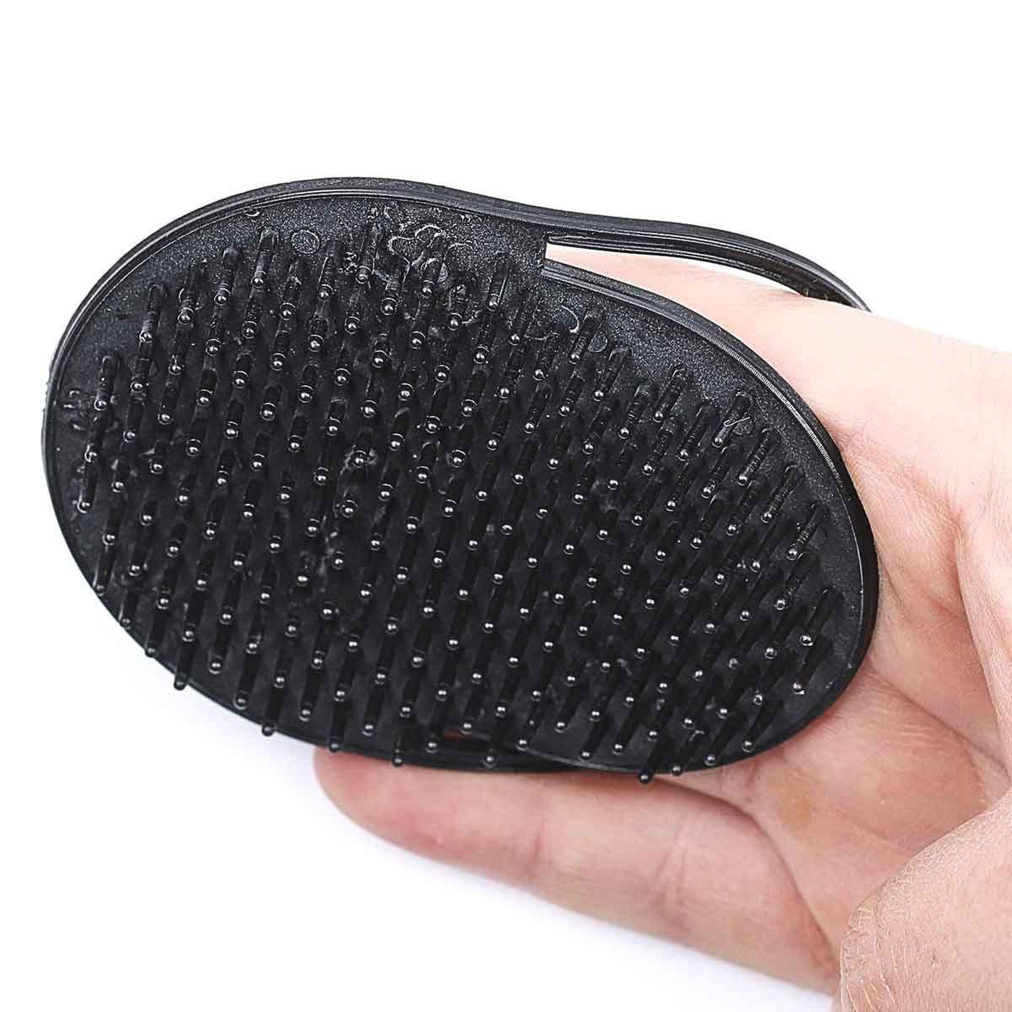 Voir la diapositive 4 : Cosmetic Club Lot de 2 brosses à cheveux  homme  10cm noir