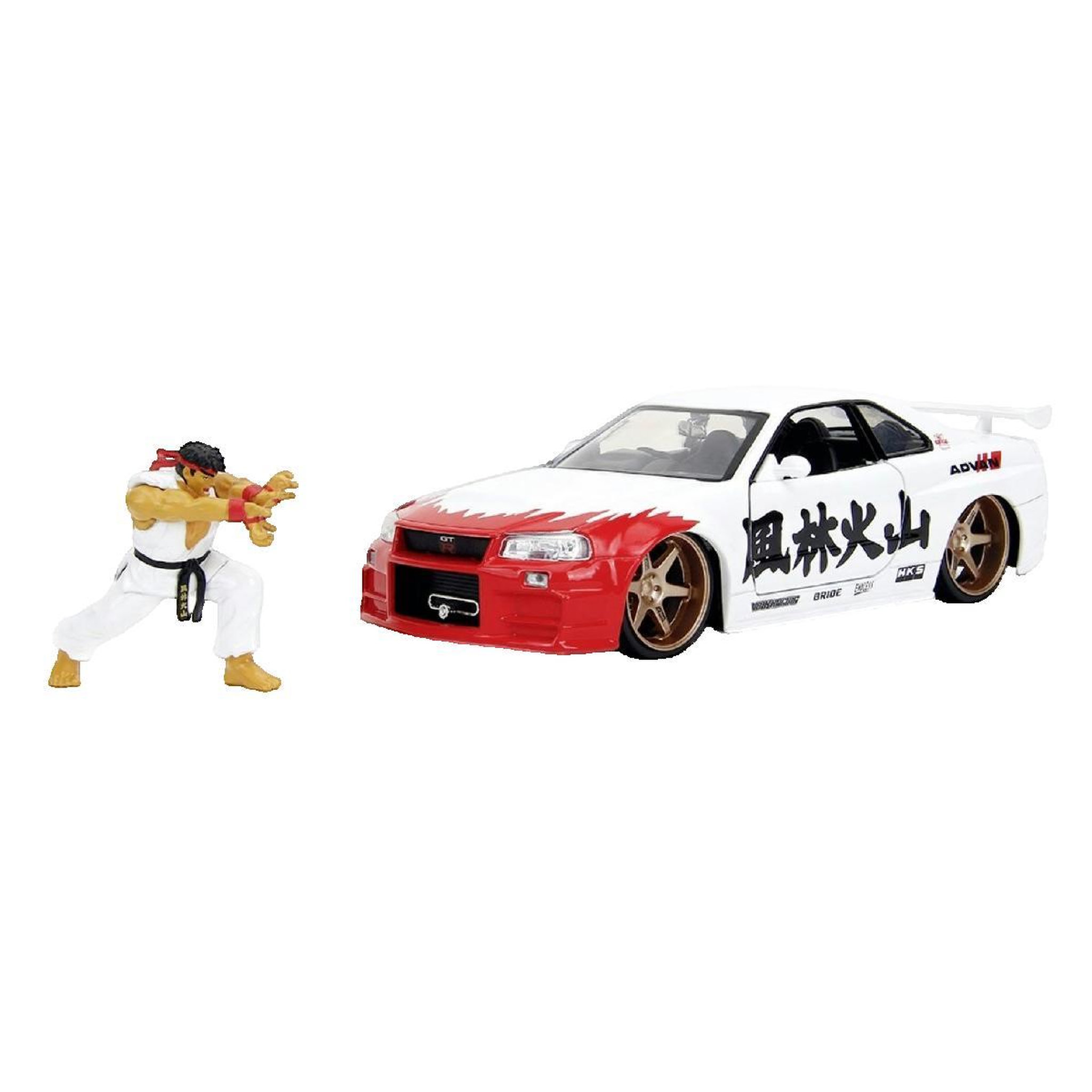 JADA Modèle réduit Jada Nissan Skyline GTR R34 rouge