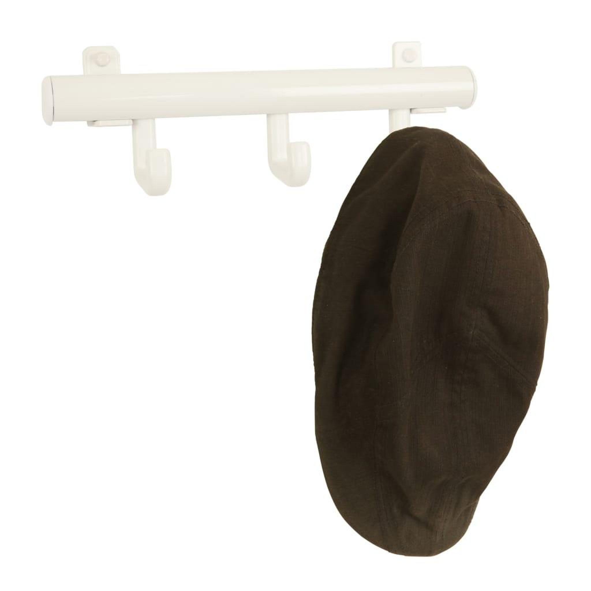 Voir la diapositive 2 : V-Part V-Part Porte-manteau avec 3 crochets Techno 3 Blanc