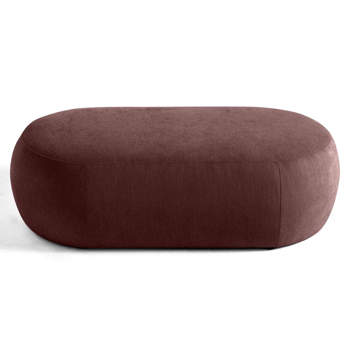 LISA DESIGN Santorini - pouf modulable - en tissu texturé
