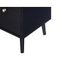 Voir la diapositive 6 : BEST MOBILIER Goto - commode - noir et cannage - 80 cm