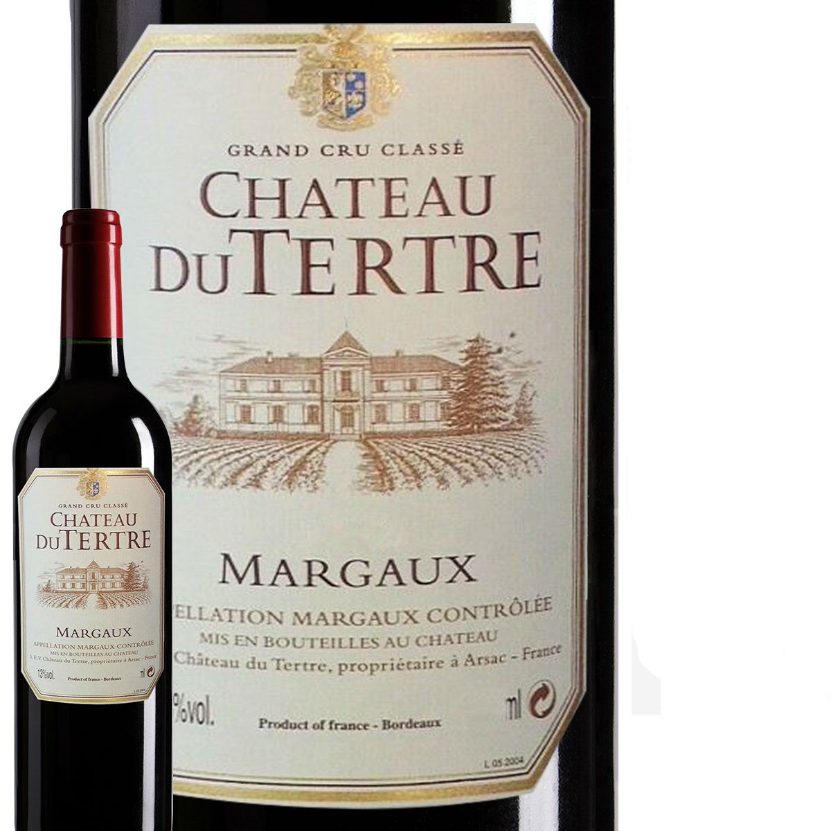 Château du Tertre Margaux Rouge 2012