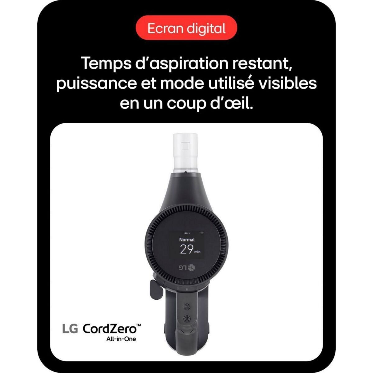 LG Aspirateur balai A9TX-PRIMEG