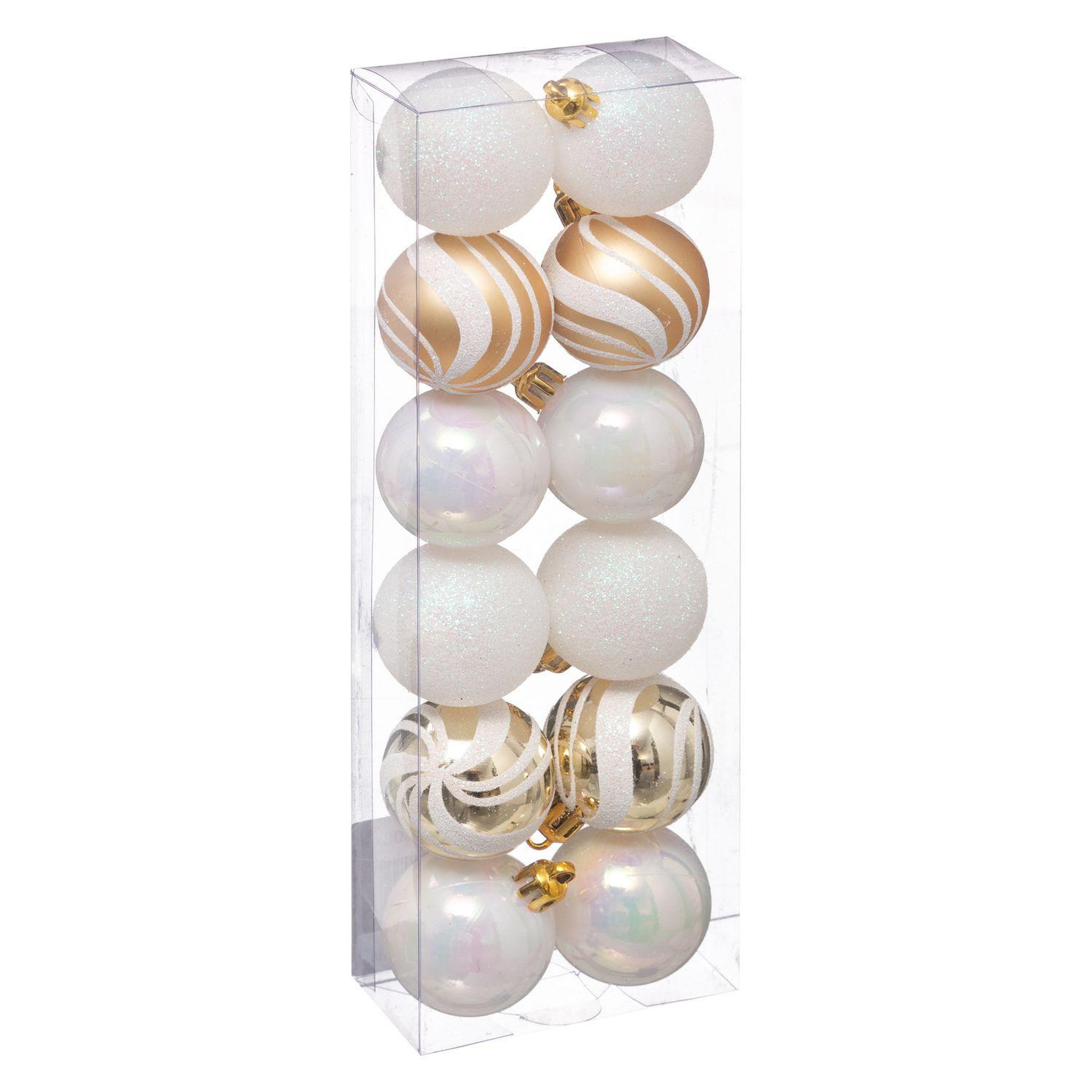FEERIC LIGHT & CHRISTMAS Kit de décorations pour sapin de noël - 12 pièces
