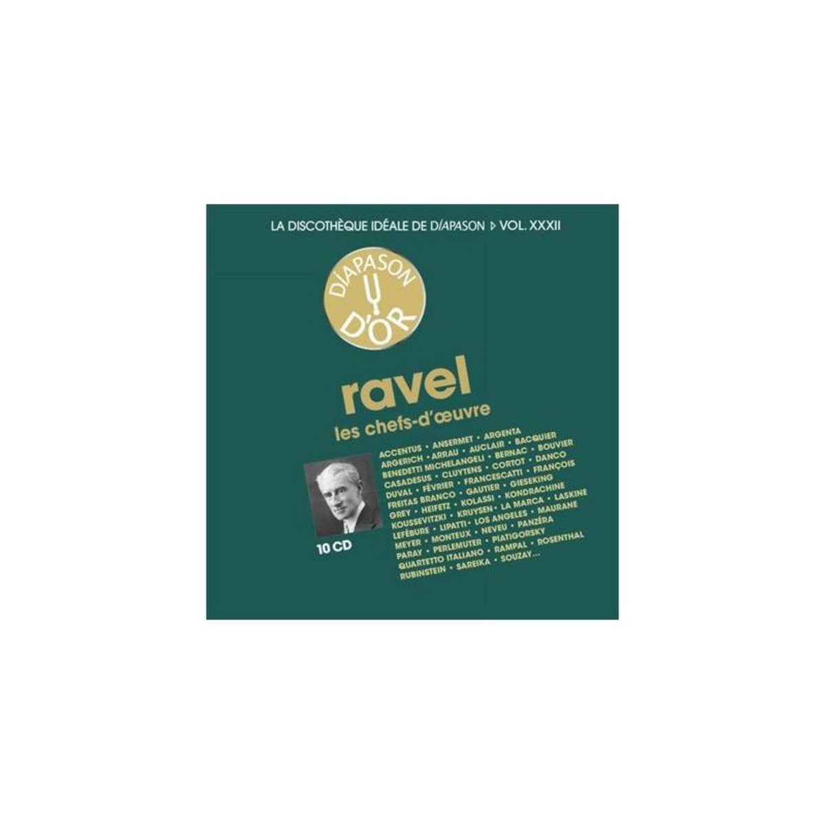 La Discothèque idéale de Diapason Volume 32 Ravel Les chefs d œuvre