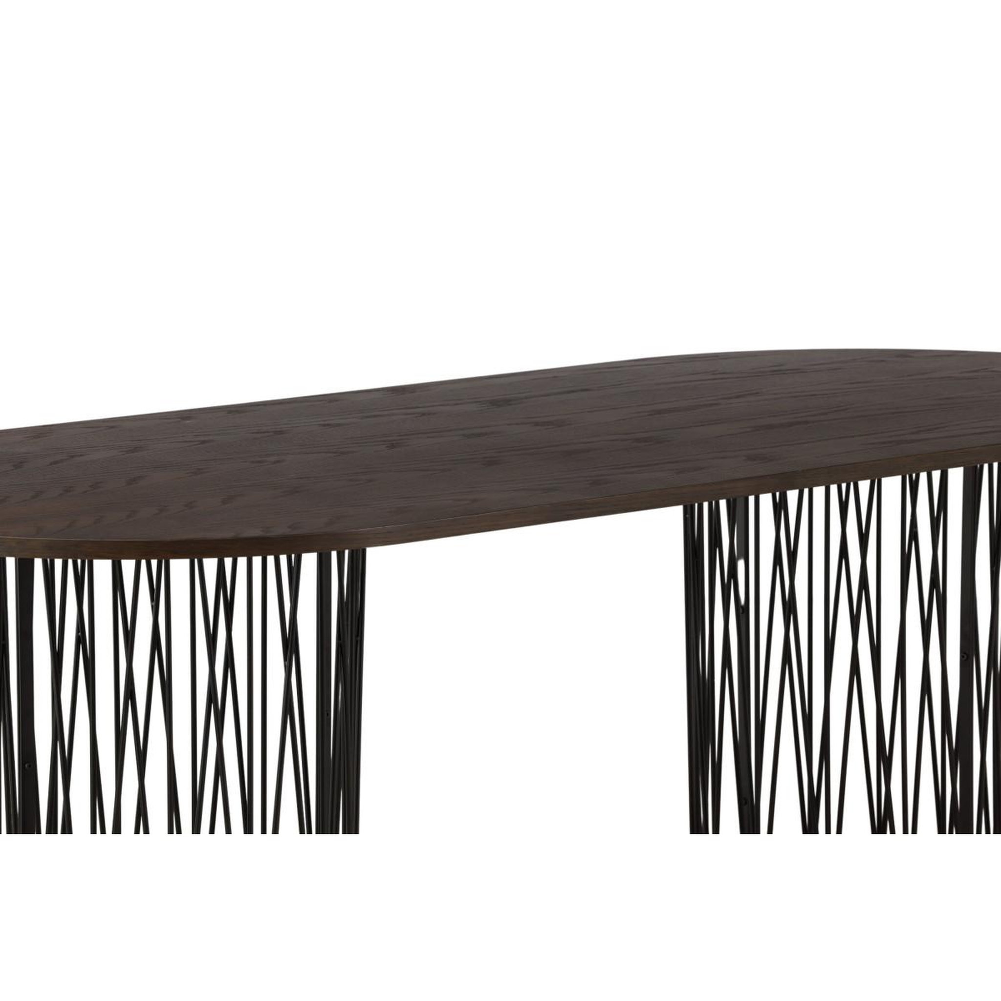 Voir la diapositive 6 : Paris Prix Table à manger design  stone  220cm marron