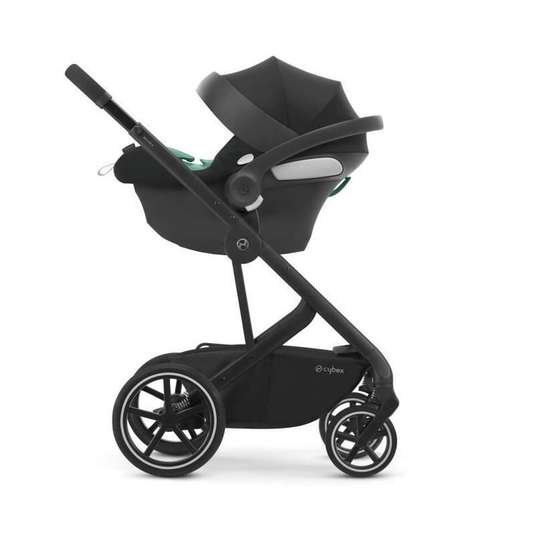 Voir la diapositive 5 : CYBEX Siege auto Aton B2 i-Size + Base One - 0-24 mois - Volcano Black CYBEX