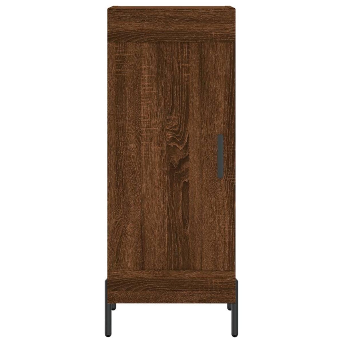 VIDAXL Buffet Chene marron 34,5x34x90 cm Bois d'ingenierie