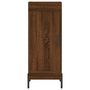 Voir la diapositive 5 : VIDAXL Buffet Chene marron 34,5x34x90 cm Bois d'ingenierie