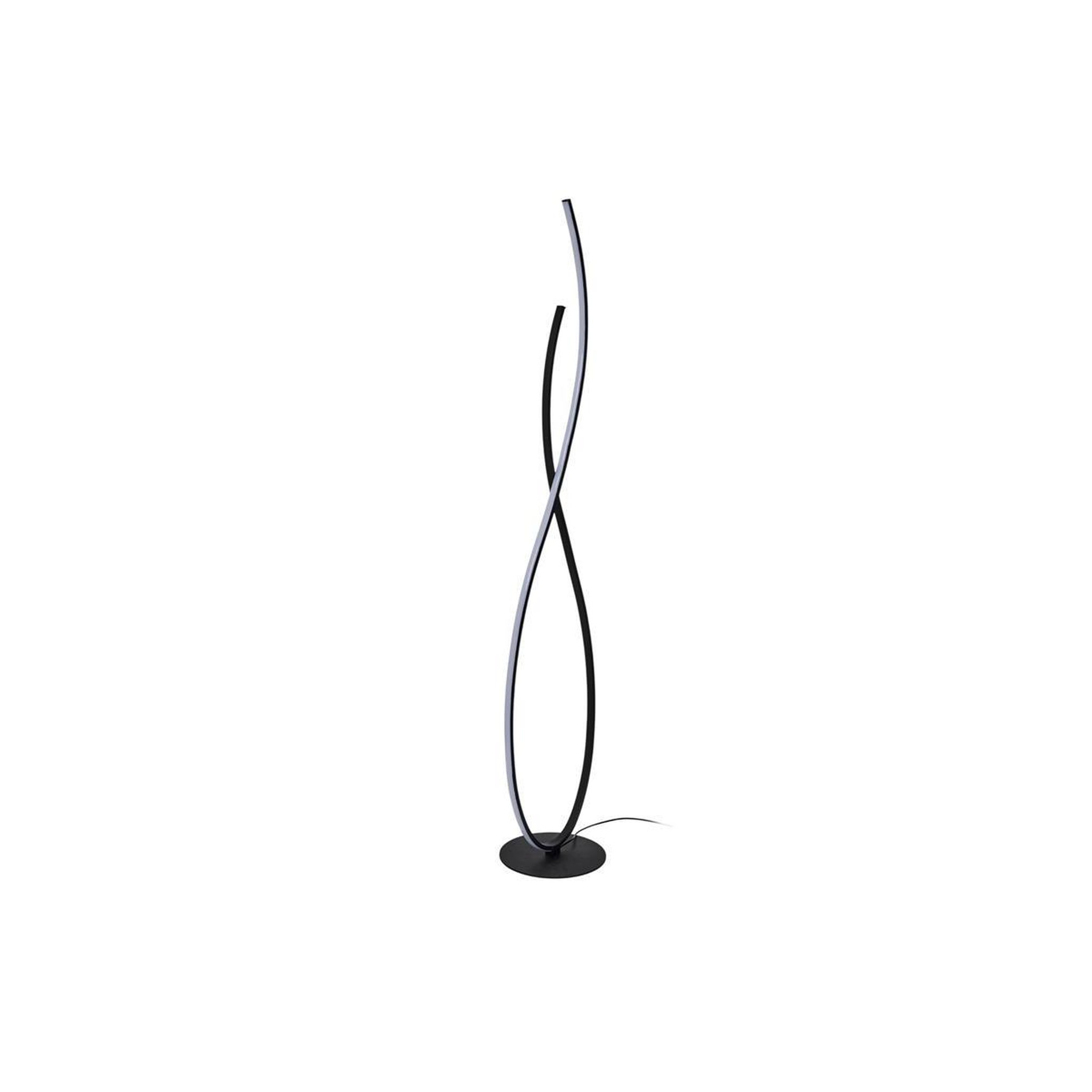 The Home Deco Factory Luminaire LED Design  Spirale  120cm Noir
